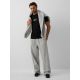 3. T-shirt regular z nadrukiem męski 4F 4FRAW26TTSHM4665-20S