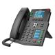 5. Telefon VoIP Fanvil X4U Czarny z 12 liniami LCD i Wi-Fi