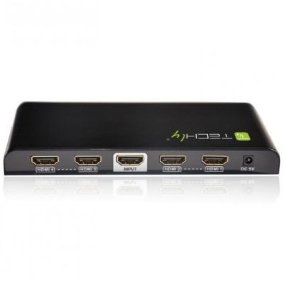 14. Rozgałęziacz telewizyjny Techly IDATA HDMI-4K4 4x HDMI