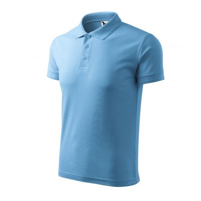 5. Koszulka polo Malfini Pique Polo M MLI-20314 (lazurowy) 