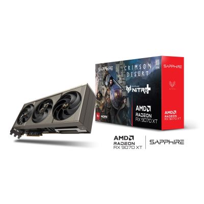 8. Karta graf. SAPPHIRE NITRO+ RX 9070 XT OC 16G C DES