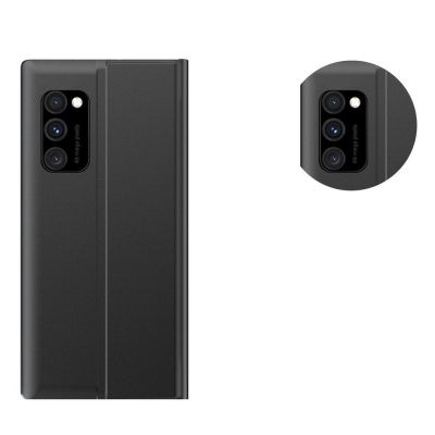 7. New Sleep Case pokrowiec etui z klapką z funkcją podstawki Xiaomi Redmi Note 11T 5G / Redmi Note 11S 5G / Poco M4 Pro 5G  czarny