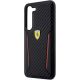 6. Etui Ferrari Carbon Contrast Edges na Samsung Galaxy S23+ - czarne