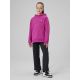 3. Bluza dresowa loose z kapturem dziewczęca 4F 4FJRSS26TSWSF3040-53S