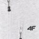 4. Bluza męska 4F M2547 chłodny jasny szary melanż 4FWMM00TSWSM2547 27M