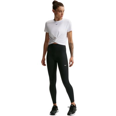 6. Legginsy damskie Nike One Seamless Front czarne HJ9195 013