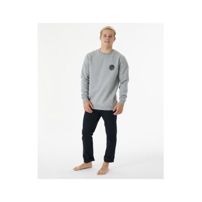 4. Bluza RIP CURL Wetsuit Icon Crew szary