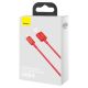 5. Baseus Superior kabel USB - Lightning 2,4 A 1 m czerwony (CALYS-A09)