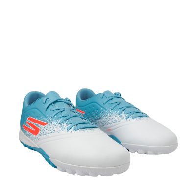 2. Buty piłkarskie Skechers Razor 1.5 Academy TF niebiesko-białe 252016 WTQP