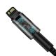 11. Kabel Baseus CATLWJ-A01 Lightning - USB-C PD 20W 480Mb/s 2m - czarny