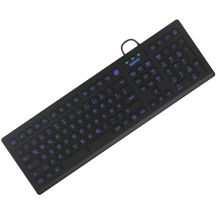 KeySonic KSK-8031INEL-B (DE) klawiatura Przemysłowy USB QWERTZ Niemiecki Czarny