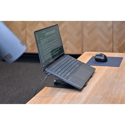 21. MEDIA-TECH REGULOWANA, OBRACANA, ERGONOMICZNA PODSTAWKA POD LAPTOPA LAPTOP STAND ROTO MT2662