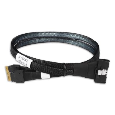 5. Kabel IcyDock MCIO 8i SFF-TA-1016 do 2x SlimSAS 4i 0,5Metr