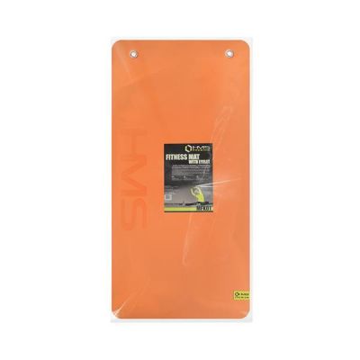 4. Mata fitness klubowa z otworami  HMS Premium MFK01 Orange-Black