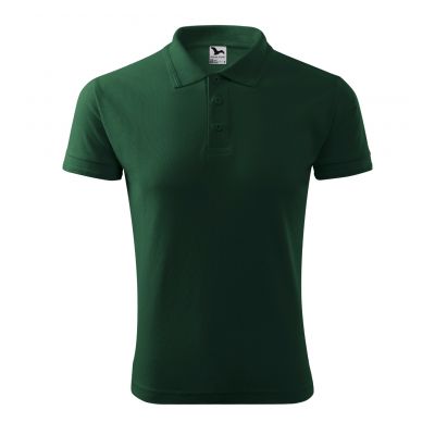 2. Koszulka polo Malfini Pique Polo M MLI-203D3 dark green