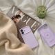 5. Etui Tech-Protect Silicone MagSafe na iPhone 17 - fioletowe
