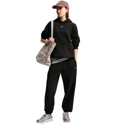 5. Spodnie dla dzieci Nike Sportswear Studio Fleece czarne IM4905 010