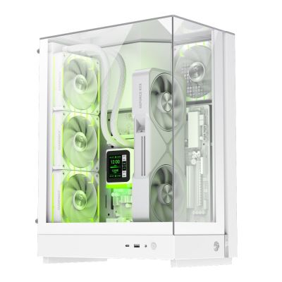 GameMax T20 WH Midi Tower Biały