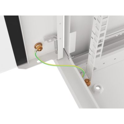 4. Szafa Rack Lanberg  WF01-6415-10S (770mm / 600mm / 450 mm; wisząca; szary)