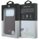 8. Etui Mercedes Leather Semi Wrap Wood Effect MagSafe na iPhone 17 Pro Max / 18 Pro Max - burgundowe