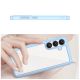 4. Etui silikonowe Outer Space Case z żelową ramką do Samsung Galaxy S25 - niebieskie