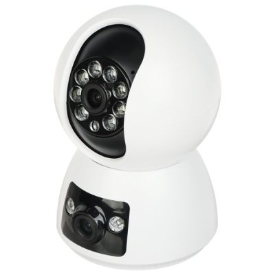 Podwójna kamera IP obrotowa wewnętrzna APTI-W21A1-TUYA Tuya Smart Wi-Fi, - 1080p 2 X 3.6 mm