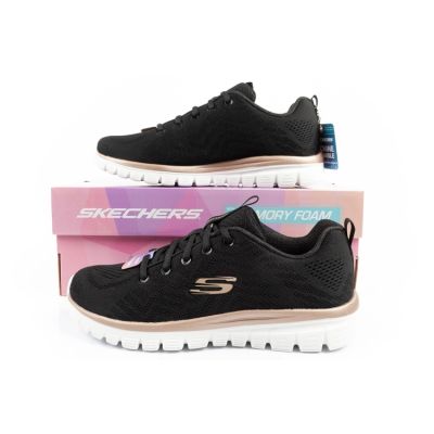 10. Skechers Graceful-Get buty damskie sportowe wygodne lekkie oddychające