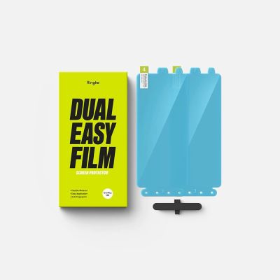 6. Folia ochronna Ringke Dual Easy 2-pack na OnePlus 13R - przezroczysta