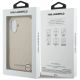 8. Etui Karl Lagerfeld FW Stamped Karl MagSafe na iPhone 16 - beżowe