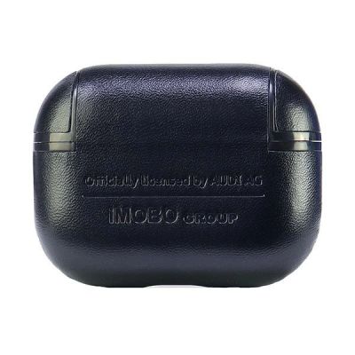 5. Etui Audi Leather Big Logo na AirPods Pro 2 - czarne