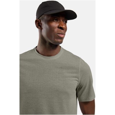 6. Koszulka z krótkim rękawem męska ODLO T-shirt crew neck s/s ESSENTIAL LINENCOOL szara