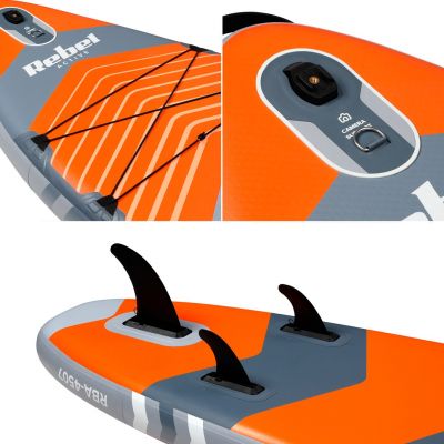 16. Deska SUP REBEL ACTIVE RBA-4507 - pomarańczowa