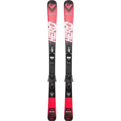 Narty ROSSIGNOL HERO JR 100-140 + wiązania LOOK Kid 4 GW