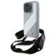 Etui BMW M Edition Carbon Stripe & Strap na iPhone 16 Pro - szare