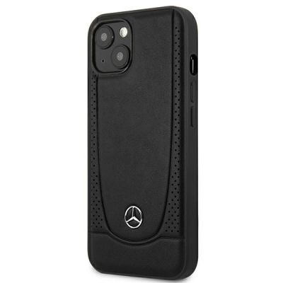 2. Etui Mercedes Leather Urban do iPhone 15 Plus - czarne