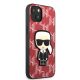 4. Etui Karl Lagerfeld Monogram Ikonik Patch na iPhone 13 - czerwone