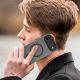 9. Etui Magnetic Abrasive na iPhone 17 Air kompatybilne z MagSafe - matowe czarne
