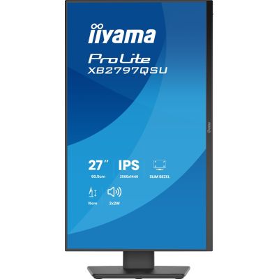 32. iiyama ProLite XB2797QSU-B1 monitor komputerowy 68,6 cm (27") 2560 x 1440 px Quad HD LED Czarny