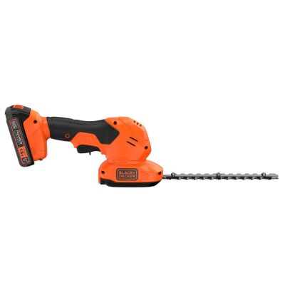 4. Nożyce do żywopłotu akumulatorowe 18V, 20cm BCSS18D1-QW BLACK+DECKER