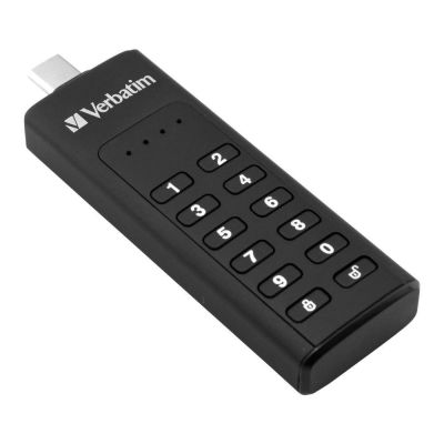 2. KEYPAD SECURE USB 3.1 DRIVE/256-BIT AES ENCRY 64GB USB-C