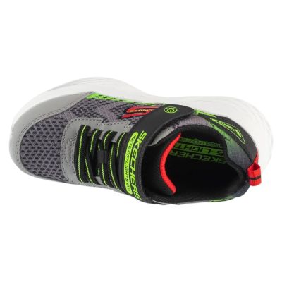 3. Skechers Meteor-Lights - Krendox 401490LC-GYBK Szare 30