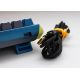 6. Ducky One 3 Daybreak Mini klawiatura Gaming USB Niemiecki Czarny, Niebieski, Zielony