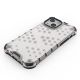 5. Honeycomb etui pancerny pokrowiec z żelową ramką iPhone 13 mini zielony