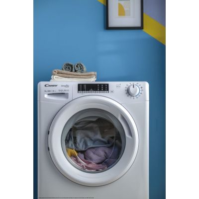 33. Candy Smart Pro Inverter CO 474TWM6/1-S pralka Od przodu 7 kg 1400 RPM Biały