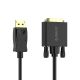 4. Kabel Orico XD-DTD DisplayPort do DVI 4K 3 m - czarny