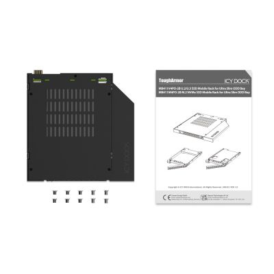 7. We-Ra. IcyDock  1x U2 / U3 Pcie 4.0 NVMe SSD to Oculink Slim