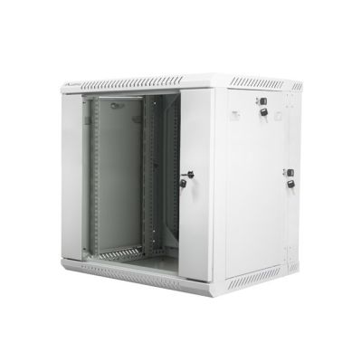 4. Szafa Rack Lanberg  WF02-6612-10S (635mm / 600mm / 600 mm; wisząca; szary)