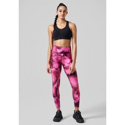 7. Legginsy CASALL Ultra High Waist Printed Tights różowy
