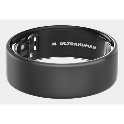3. Ultrahuman AIR Nie Inteligentny pierścień do śledzenia aktywności Szary
