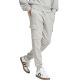 4. Spodnie męskie adidas Essentials Feelcozy Cargo jasnoszare JE3823
